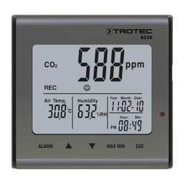 TROTEC CO2 en luchtkwaliteit meter BZ30