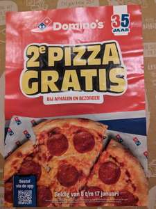 2e pizza gratis dominos