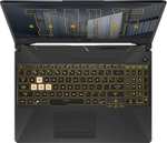 ASUS TUF F15 Gaming Laptop (15.6", Full-HD, IPS, 144Hz, i5 11400H, RTX 3050, 16GB RAM, 512GB SSD)