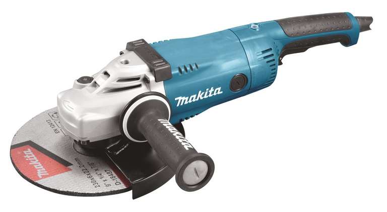 Makita GA9020RFK1 Haakse slijper in koffer - 2200W - 230mm - Softstart @GereedschapCentrum.nl