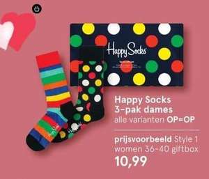 [Lokaal] Zoetermeer centrum Etos Women Happy Socks 3 pack giftbox 5,50 / online vanaf 7,69