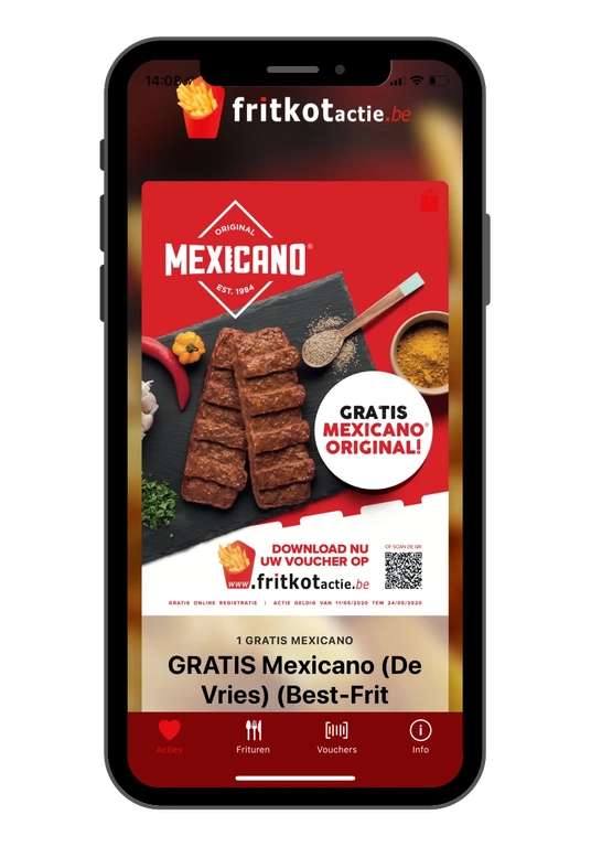 [GRENSDEAL BELGIË] Fritkotactie gratis Mexicano