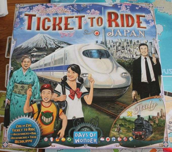 Ticket to Ride Japan/Italië (Uitbreiding)