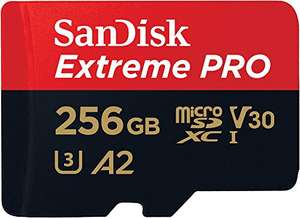 SanDisk 256 GB Extreme PRO microSDXC - Inclusief Adapter