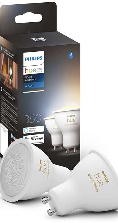 [Prime Days] 4 Philips Hue GU10 white ambiance (15 euro per lamp)