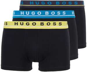 Hugo Boss Trunk Boxershorts heren 3-pack (maat S /M) voor €16,95 @ Amazon
