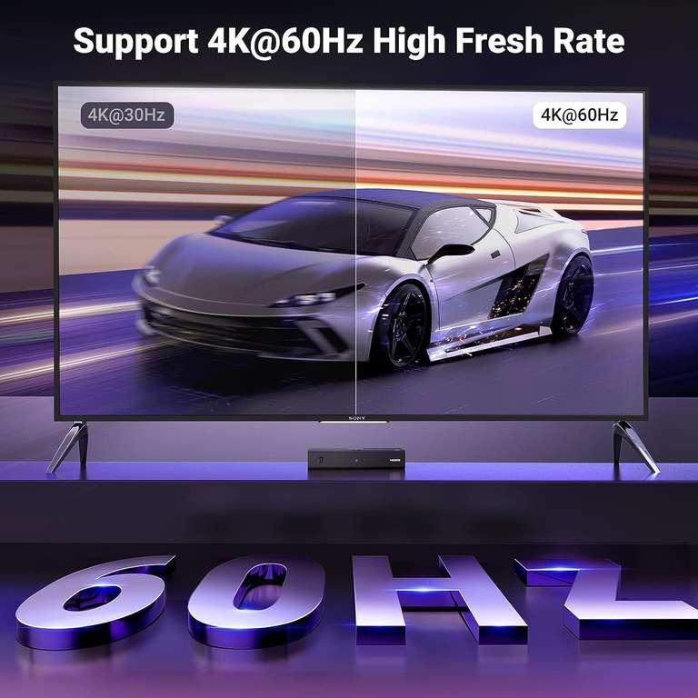 UGREEN HDMI 4K 3-in-1 splitter @ Amazon Prime NL
