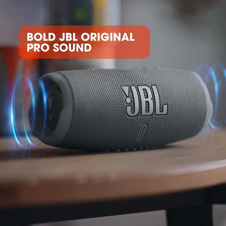 JBL Charge 5 grijs/groen/turquoise