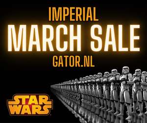 Star Wars Sale op Gator.nl