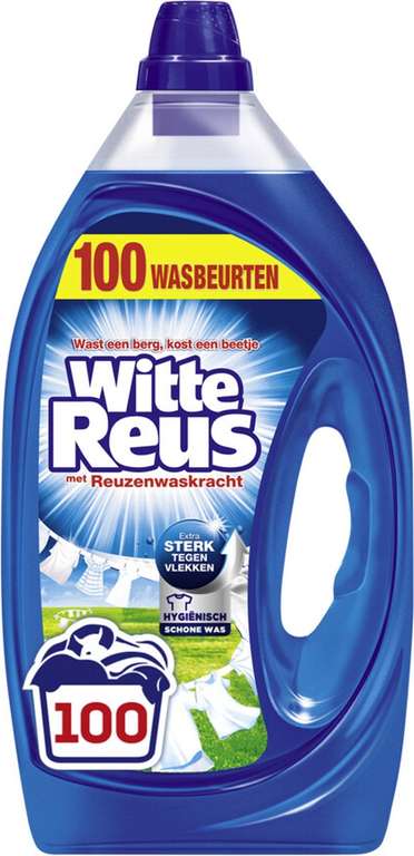 Witte Reus Gel Wasmiddel - 100 wasbeurten