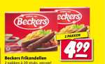 40 Beckers Frikandellen / 2 dozen voor €4,99