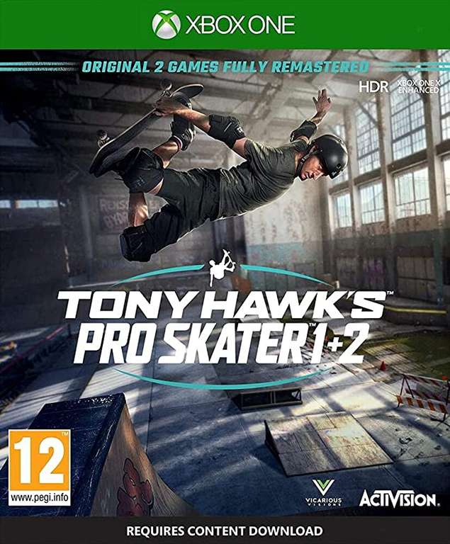 Tony Hawk's Pro Skater 1+2 voor Xbox One