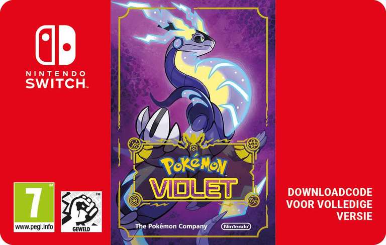 [Digitaal] Pokémon Scarlet of Violet met 10% korting @ Startselect