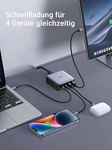 UGREEN Nexode 65W GaN USB C oplader voor €36,70 | AMAZON DE [Klik coupon aan!]