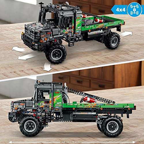 LEGO 42129 Technic 4x4 Mercedes-Benz Zetros Trial Truck Toy, RC Car