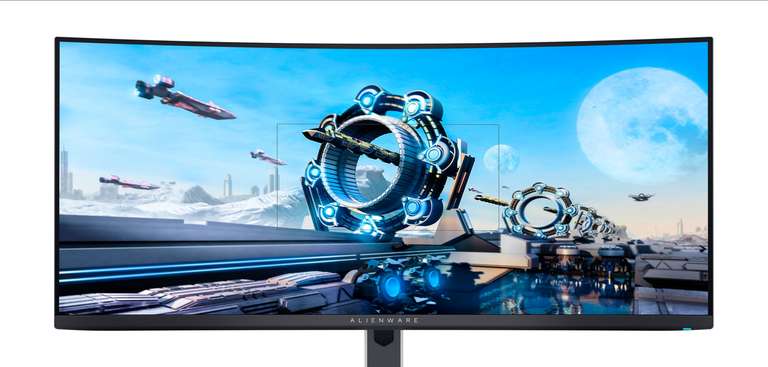 Alienware 34" curved QD-OLED gamingmonitor (AW3423DWF) voor €867 @ Dell