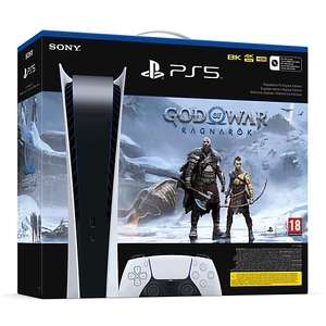 PS5 Digital Edition + God of War Ragnarök met direct €20,80 (4%) cashback via CashbackXL