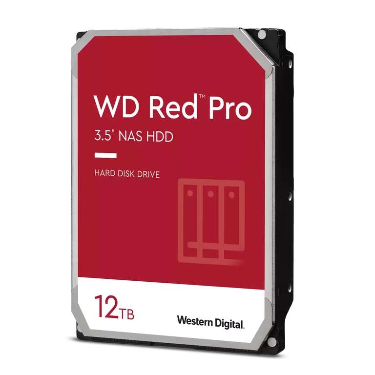 2x WD Red Pro NAS harde schijf 12TB voor voor €491,38 @ Western Digital Store