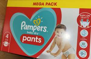 Pampers baby-dry pants mega pack
