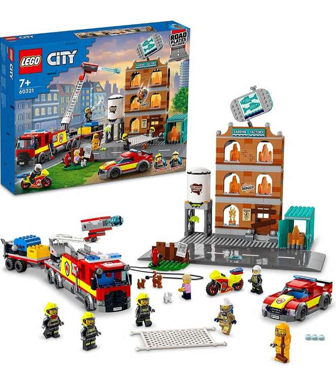 LEGO City Brandweerteam (60321) - laagste prijs ooit