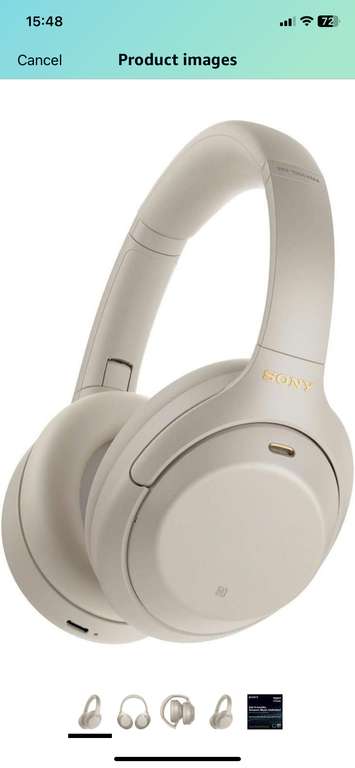 Sony WH1000XM4 Noise Cancelling Wireless Bluetooth Headset