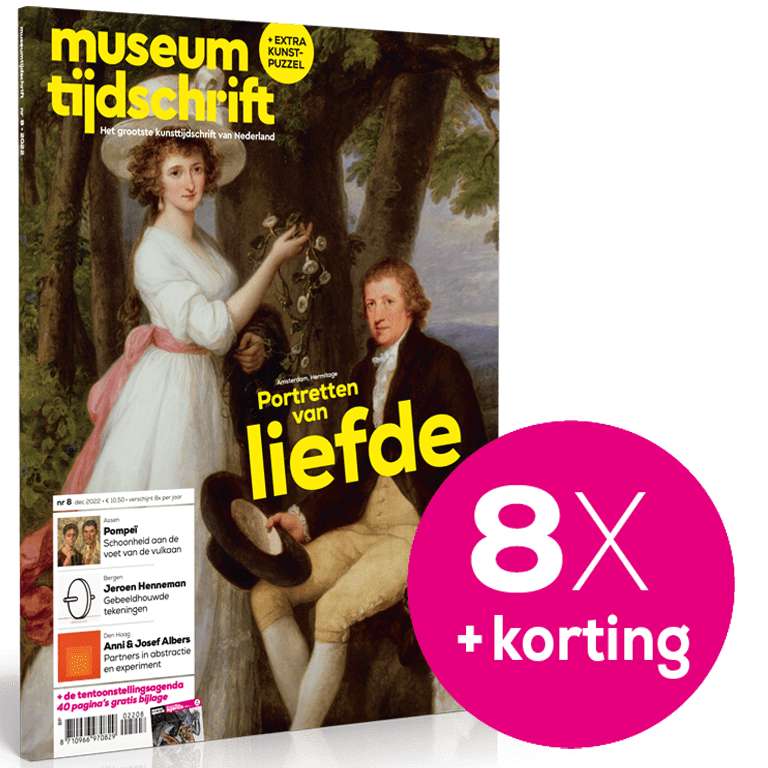 Jaarabonnement MuseumTijdschrift voor 43 euro (8 edities)