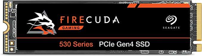 Seagate FireCuda 530 (zonder heatsink) 4TB - M.2 80mm • 3d v-nand (TLC) • PCI-e 4.0 x4