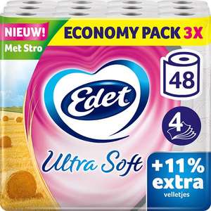 Edet Ultra Soft Toiletpapier - 4-laags - 48 rollen