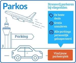 5% of €5,- korting bij Parkos parkeren of 8% cashbackXL