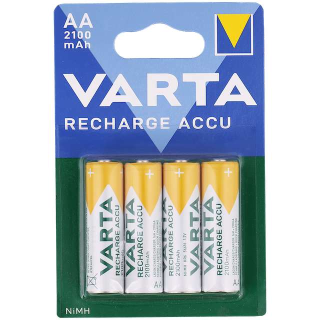 Varta AA & AAA oplaadbare batterijen bij de Action