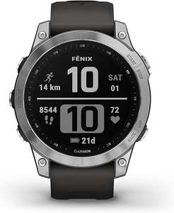 Garmin Fenix 7 Zilver (Grafiet) Smartwatch