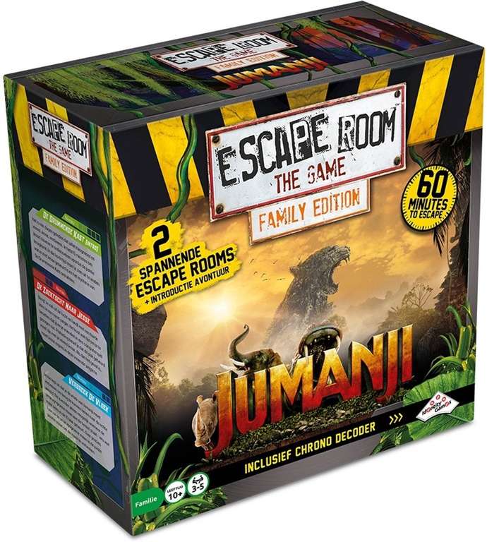 Identity Games Escape Room The Game Jumanji voor €9,99 bij Kruidvat