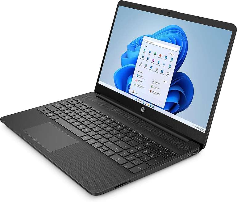 HP Laptop 15s-fq2412nd | 15.6" Laptop (Zwart, FHD, IPS, i3-1125G4, 256GB SSD, 8GB RAM, Windows 11 Home)