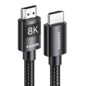 UGREEN 8K HDMI 2.1 Kabel van 2 meter lang voor €9,44 @ Amazon NL