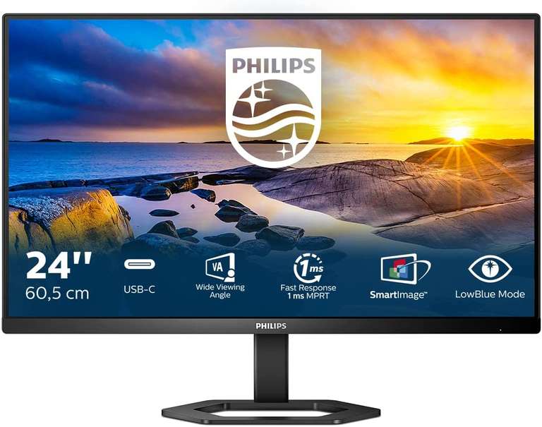 Philips 24E1N5300AE monitor (24", IPS, USB-C)