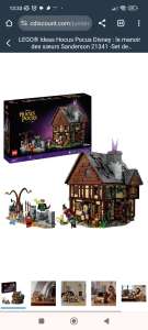 LEGO IDEAS Disney Hocus Pocus: het huisje van de Sanderson-zussen (21341)