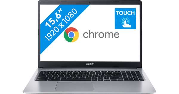 15 inch Acer Chromebook met Touch Screen CB315-3HT-C31Y