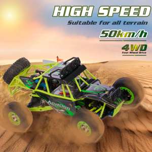 [Nu €59,99] Wltoys 12427 1/12 2.4G 4WD RC auto voor €61,09 @ Tomtop