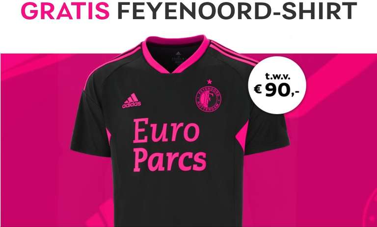 Gratis 3e shirt Feyenoord bij meespelen Vriendenloterij