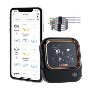 INKBIRD IBT-26S Vleesthermometer, Bluetooth&Wi-Fi BBQ-thermometer