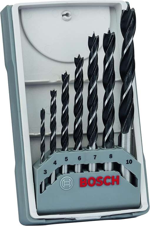 Bosch Robust Houtborenset - 7 stuks