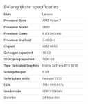 Lenovo Legion T5 26AMR5 AMD Ryzen 7 5800 RTX3070 Desktop Gaming PC