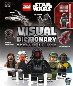 LEGO Star Wars Visual Dictionary boek met exclusive 25th Anniversary Darth Maul