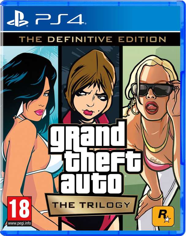 Grand Theft Auto: The Trilogy - Definitive Edition voor ps4 nu 19,99 bij Mediamarkt