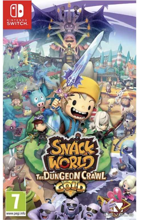 Snack World: The Dungeon Crawl - Gold - Nintendo Switch