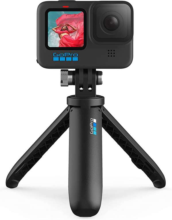 GoPro Shorty - mini-verlengstang en statief (officiële GoPro-accessoires), zwart