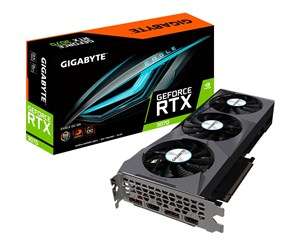 GIGABYTE NVIDIA GeForce RTX 3070 EAGLE OC LHR - 8GB GDDR6 RAM