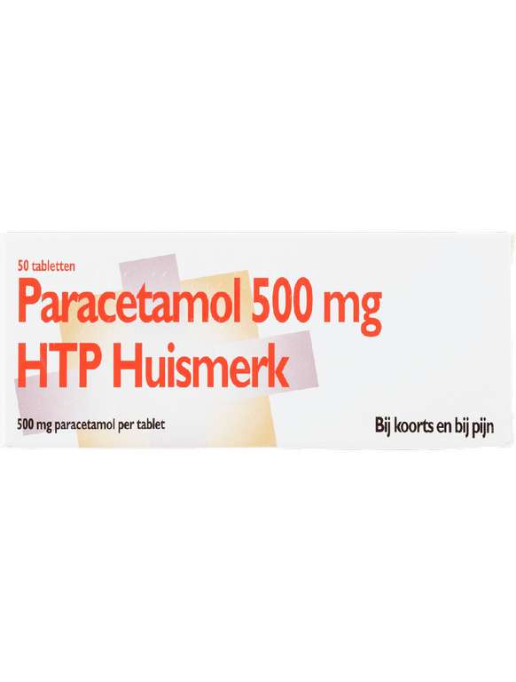 Paracetamol (500 mg) 50 tabletten voor €1 @ Die Grenze