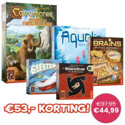 Outletpakket 999 Games (o.a. Weerwolven, Carcasonne)
