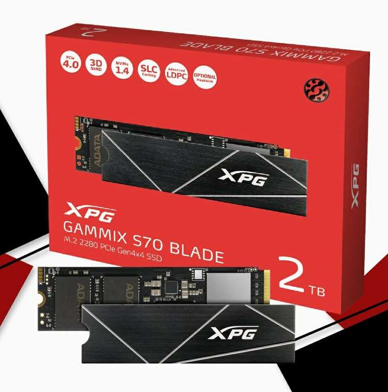 XPG Gammix S70 Blade 2TB PCIe 4.0 (PS5 compatible)